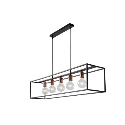 Lucide 08424/05/30 - Lampada a sospensione ARTHUR 5xE27/60W/230V