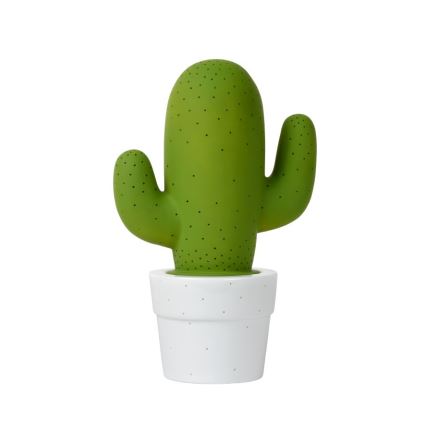 Lucide 13513/01/33 - Lampada da tavolo CACTUS 1xE14/40W/230V verde