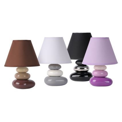Lucide 14560/81/39 - Lampada da tavolo KARLA 1xE14/ESL 9W/230V