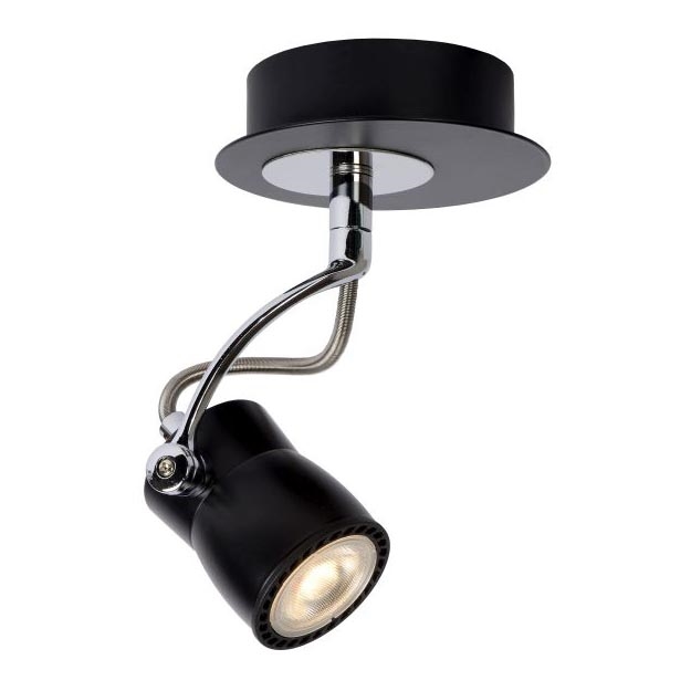 Lucide 16955/05/30 - Faretto LED dimmerabile SAMBA 1xGU10/4,5W/230V nero