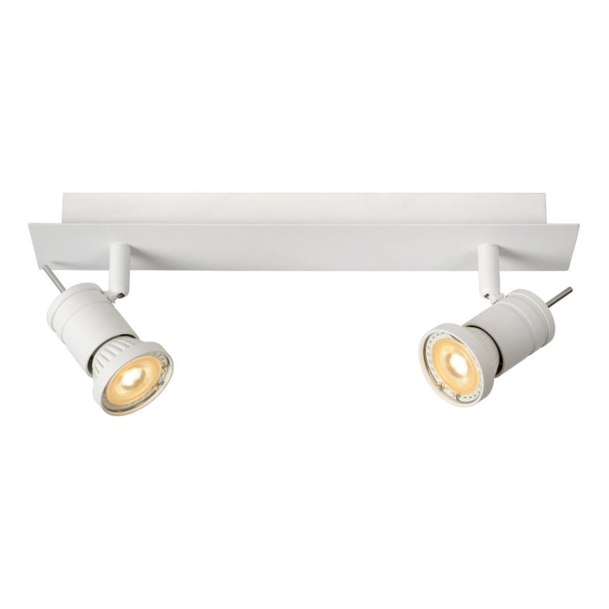 Lucide 17990/10/31 - Faretto LED TWINNY-LED 2xGU10/4,5W/230V bianco