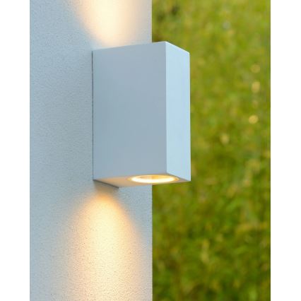 Lucide 22860/10/31 - LED Applique da esterno dimmerabile ZORA 2xGU10/5W/230V IP44