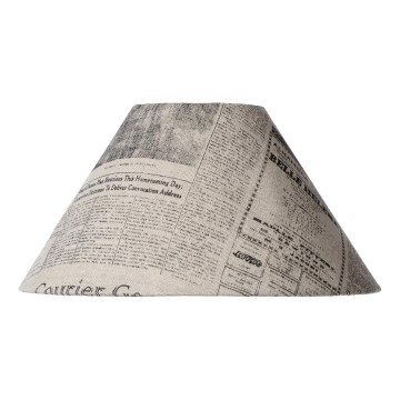 Lucide 61022/25/55 - Paralume giornali E27 diam. 25cm