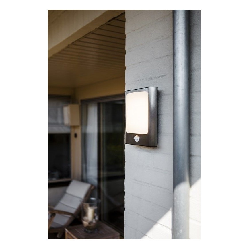 Luce LED per esterni con sensore FACE LED/13W/230V IP44