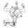LUXERA 1532 - Lampada da parete CRYSTAL 3xG4/20W/230V