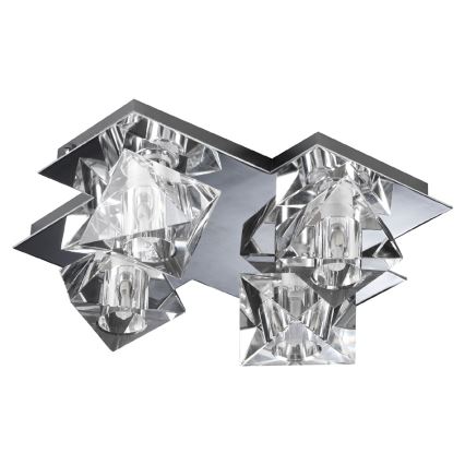 Luxera 1545 - Vetro di ricambio per lampadari, lampade da tavolo, plafoniere e appliques BAIKO G9