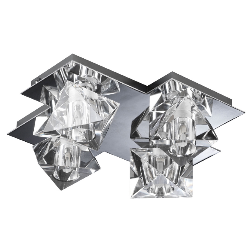 Luxera 1545 - Vetro di ricambio per lampadari, lampade da tavolo, plafoniere e appliques BAIKO G9