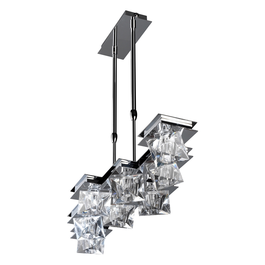 Luxera 1545 - Vetro di ricambio per lampadari, lampade da tavolo, plafoniere e appliques BAIKO G9