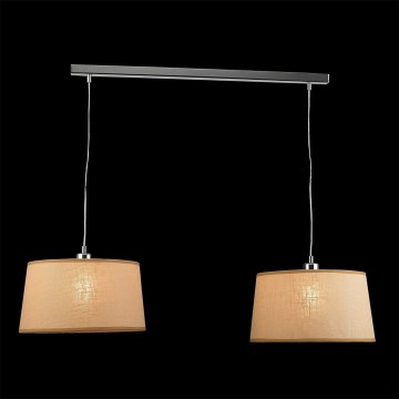 Luxera 18053 - COMBO Lampadario a sospensione 2xE27/60W/230V