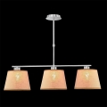 LUXERA 18066 - Lampadario COMBO 3xE27/60W beige