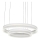 LUXERA 18408 - Lampadario a sospensione con filo LED dimmerabile VEDUA LED/78W/230V