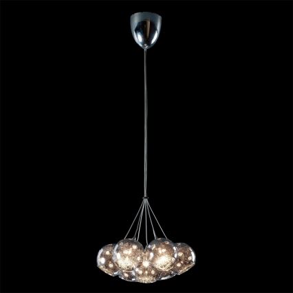 LUXERA 46037 - Lampadario a sospensione CRONOS 7xG4/20W/230V