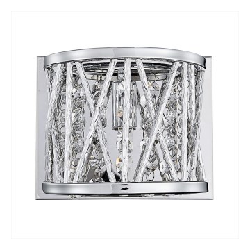 Luxera 46063 - Applique di cristallo STIXX 1xG9/33W/230V
