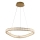 LUXERA 46151 - Lampadario sospeso con cavo MIST LED/43W/230V 4000K dorato