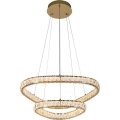 LUXERA 46152 - Lampadario LED a sospensione con cavo MIST LED/65W/230V 4000K dorato