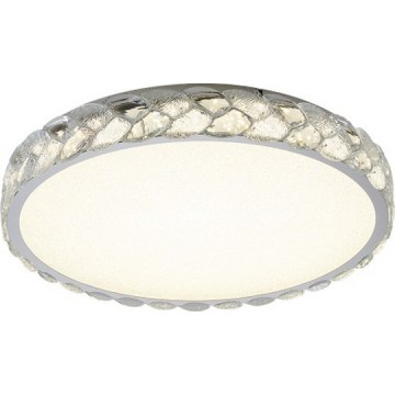 LUXERA 46154 - Plafoniera LED LARUNA LED/43W/230V 4000K Ø 60 cm cromo opaco