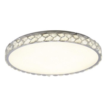 LUXERA 46155 - Plafoniera LED LARUNA LED/85W/230V 4000K diam. 80 cm cromo satinato