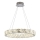 LUXERA 46156 - Lampadario a sospensione con cavo LARUNA LED/38W/230V 4000K cromo opaco