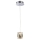 LUXERA 62404 - Lampadario LED a sospensione di cristallo con filo POLAR LED/5W/230V