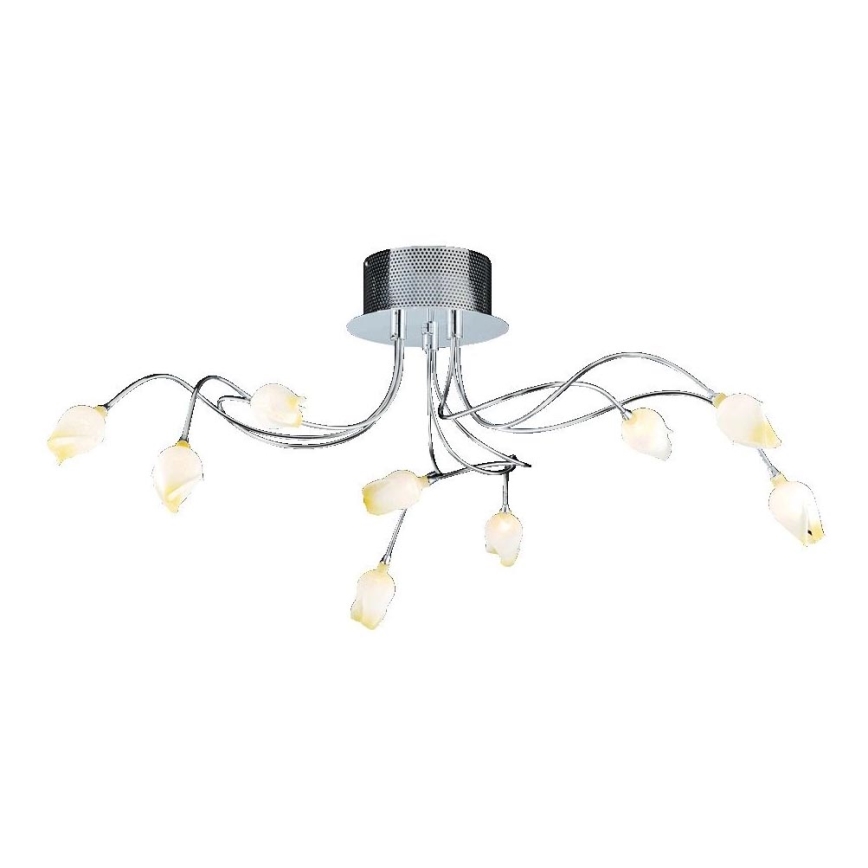 Luxera 64031 - LOTOSS Lampadario fisso 9xG4/20W/230V