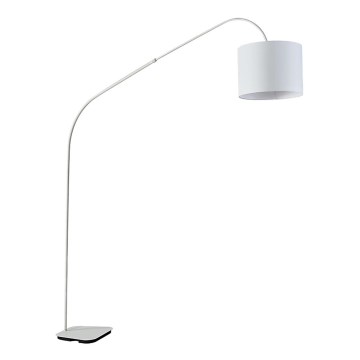 Luxera 64382 - Lampada da terra PYLON 1xE27/60W/230V bianco