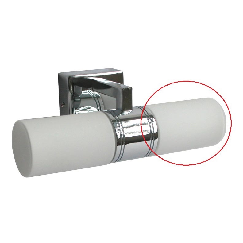 Luxera 8001 - Vetro di ricambio ANITA G9 bianco