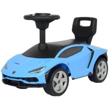 Macchinina a spinta Lamborghini blu/nero