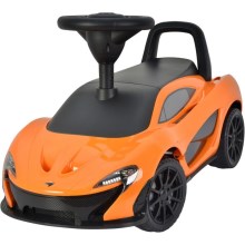Macchinina a spinta McLaren arancione/nero