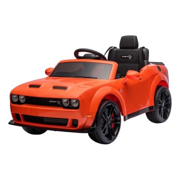 Macchinina elettrica Dodge Challenger 50W/4500 mAh arancione