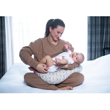 MADRE - Cuscino da allattamento CLASSICS marrone