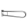 Maniglia 10,3x25,3 cm acciaio inox/argento