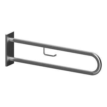 Maniglia 10x25 cm in acciaio inox/argento