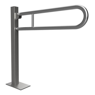 Maniglia 15,3x87 cm acciaio inossidabile/argento