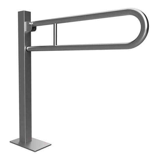 Maniglia 15,3x87 cm acciaio inossidabile/argento