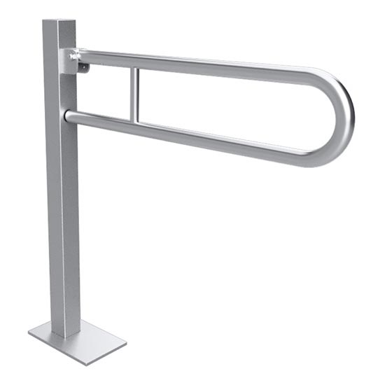 Maniglia 15,3x87 cm inox/argento