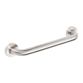 Maniglia 28x8 cm in acciaio inossidabile, finitura argento