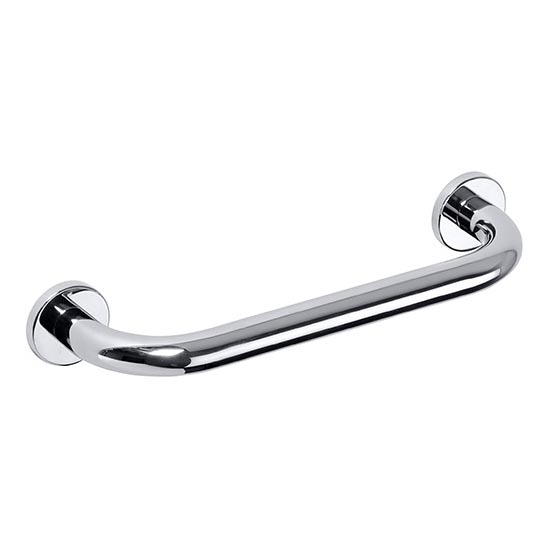 Maniglia 34x6 cm acciaio inox/argento