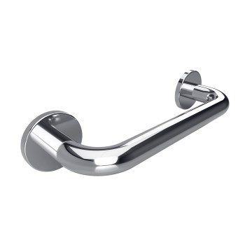 Maniglia 38x8 cm in acciaio inossidabile/argento