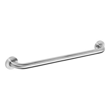 Maniglia 38x8 cm in acciaio inossidabile, finitura argento