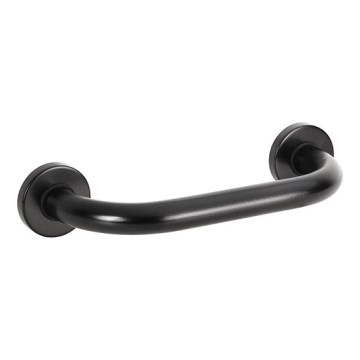 Maniglia 38x8 cm nera