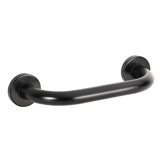 Maniglia 38x8 cm nera