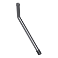 Maniglia per specchi 1x14,8 cm in acciaio inox/argento