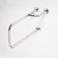 Maniglione di sostegno 23,5x38 cm acciaio inox/argento