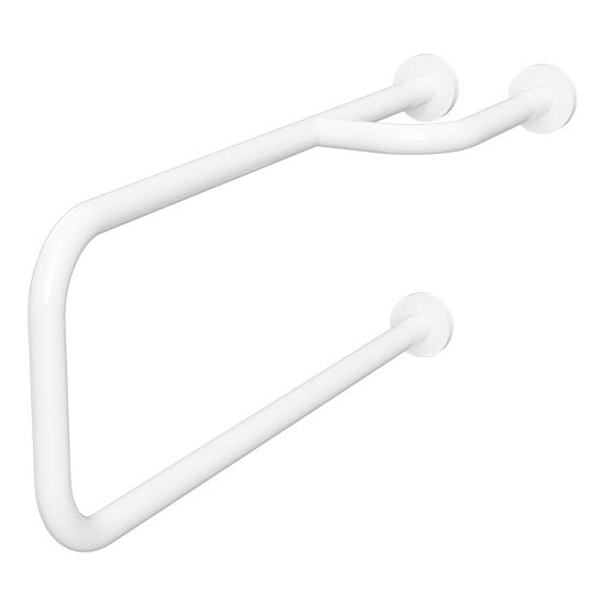 Maniglione di sostegno 23,5x38 cm bianco