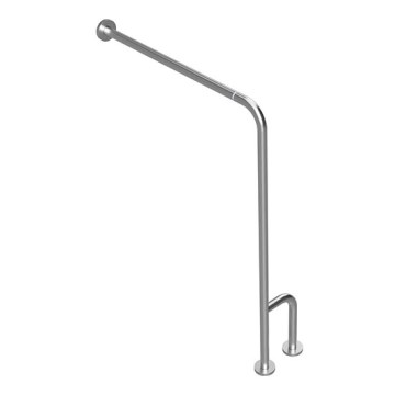 Maniglione di sostegno 23 x 86,6 cm, acciaio inox/argento