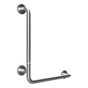 Maniglione di sostegno 63x68 cm acciaio inox/argento