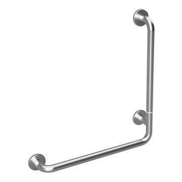Maniglione di sostegno 63x68 cm, acciaio inox/argento