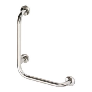 Maniglione di sostegno 63x68 cm in acciaio inox/argento