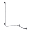 Maniglione per doccia 66x118 cm acciaio inossidabile/argento