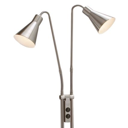 Markslöjd 102241 - Lampada da terra ODENSE 2xE14/40W/230V